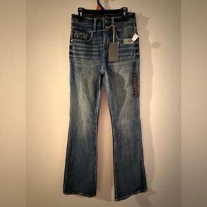 Buckle Women's Light Blue Flare Jeans